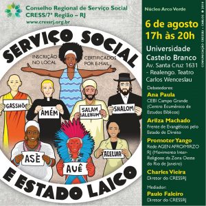 Ações CFESS-CRESS pelo Brasil – Serviço Social Contra o Racismo